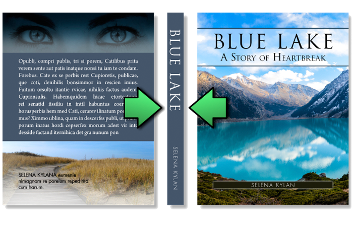 Book Cover Template - Book Cover Design Template - Book Cover Layout